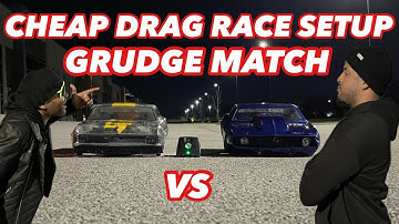 We Bought A Cheap RC Car Drag Race Setup…And Then Had A Grudge Match!!!