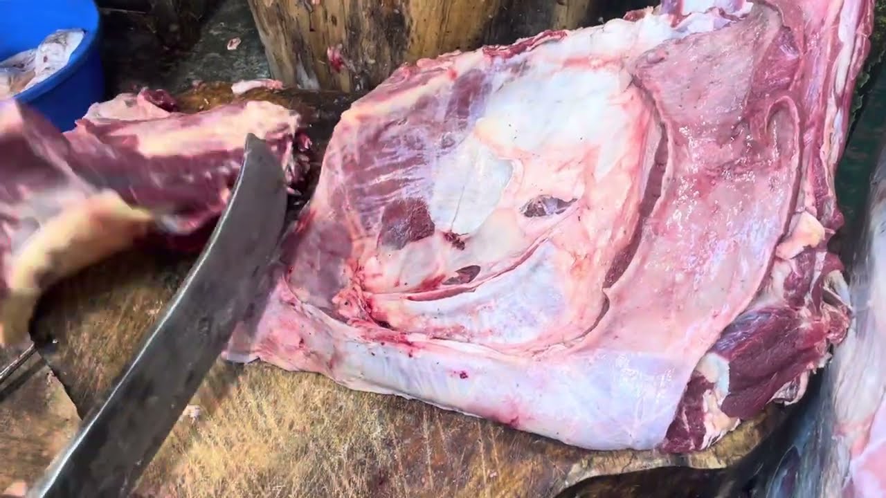 Fastest Cow cutting Skills #1 ।। Butcher Bro 