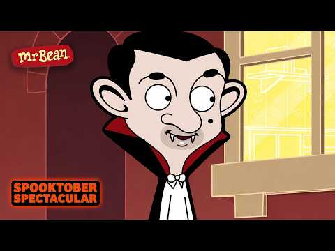 Mr Bean’s Halloween VAMPIRE Disguise Fools Nobody! 🧛 | Mr Bean Animated