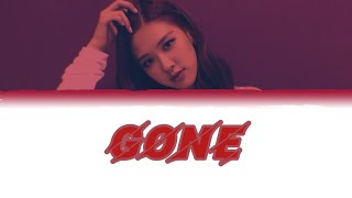 Rosé Gone Color Coded Lyrics.