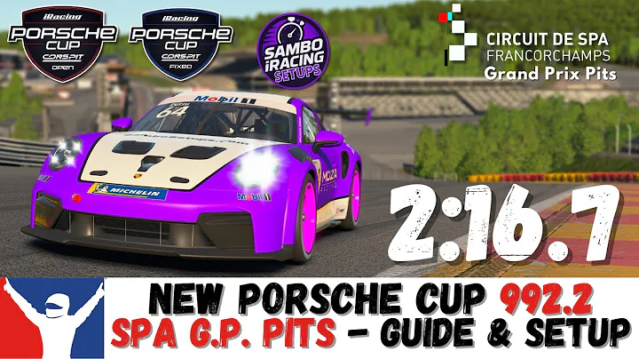 iRacing Porsche Cup 992.2 Spa Grand Prix Pits Guide 2:16.7 - Porsche Cup Spa Track Guide & Setup