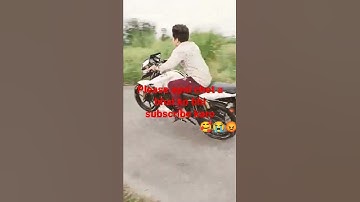 apache RTR 180 stunt my channel subscribe 🥰🥰🎈🎈❤️‍🩹❤️⏫