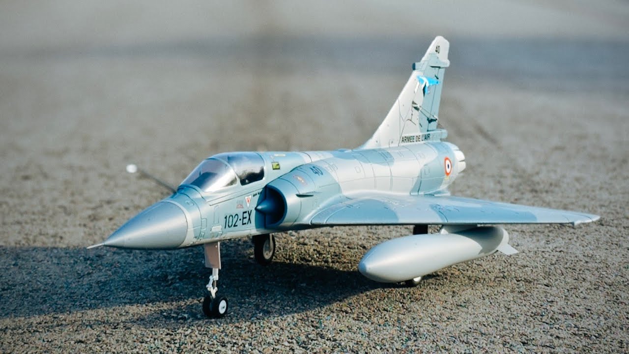 Freewing Mirage V2 80mm maiden flights with a crash landing