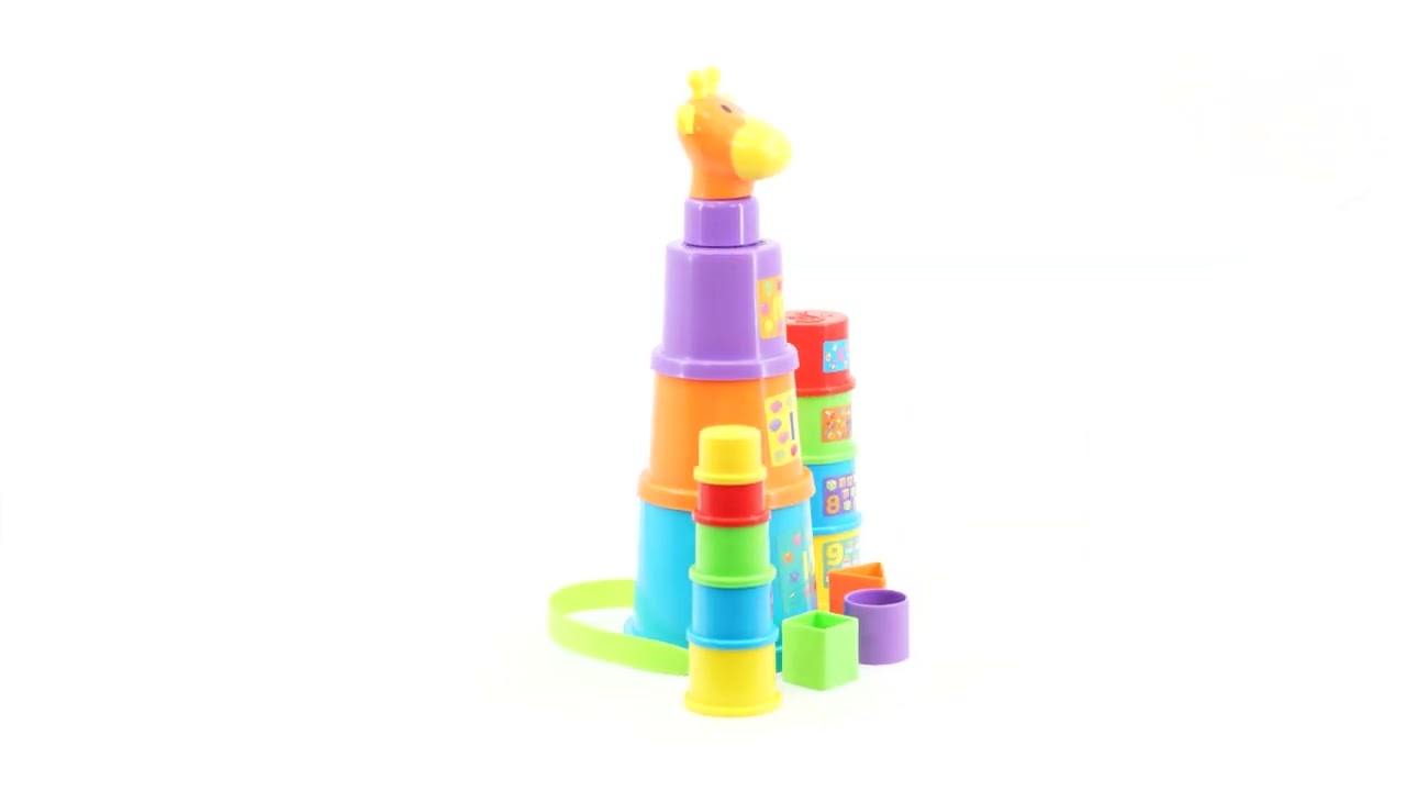 MOONTOY 11 Pcs Baby Stacking Toys Nesting Cups for Toddlers 1-3, Stacking  Buckets Kids Toys, Nesting & Stacking Cups Bath Toys Fun Educational Toys