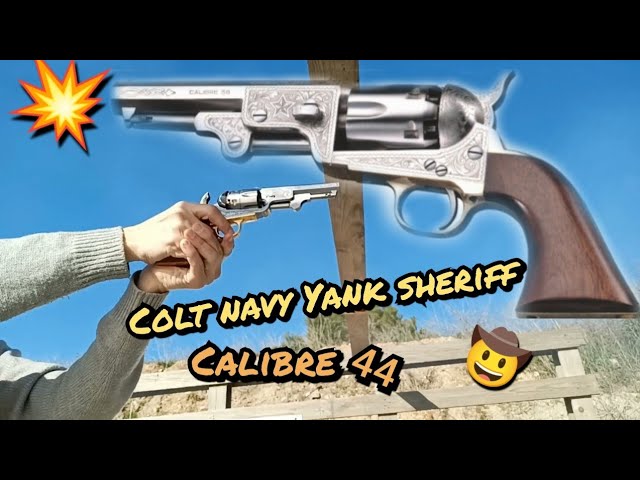 Revolver A Salve 1851 Navy Yank Sheriff's - Syas44 - Calibro 380