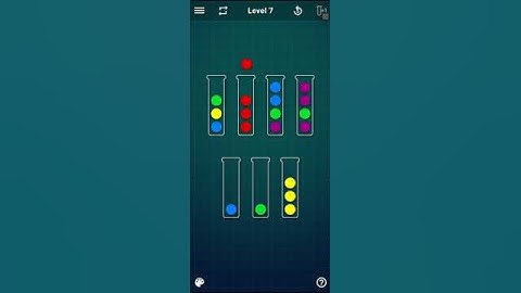 Ball Sort Puzzle   level 7 !!! Mobile Cell Phone Game Walkthrough Android / Apple