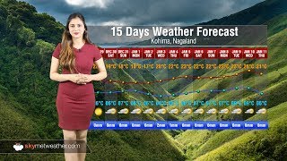 15 Days Weather Forecast for Nagaland