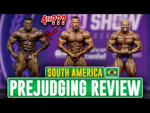 Arnold Classic South America PREJUDGING Review - Blessing 4th???
