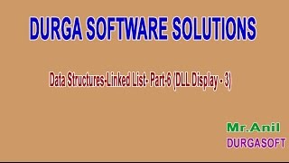Data Structures Linked List Part 6 DLL Display 3