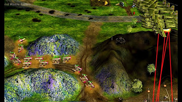 US Targets GLA, USA and China Strongholds & Confronting Their Bosses | C&C Generals ZH Mission Map