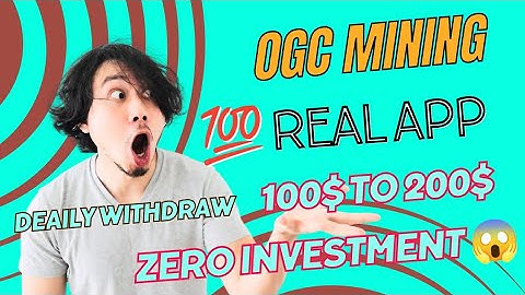 How to Create OGC network Account//OGC Create Account//Free Mining ⛏️ App