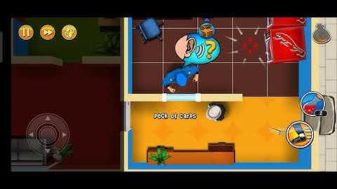 Robbery bob level 2 chapter 2 DOWNTOWN walkthrough