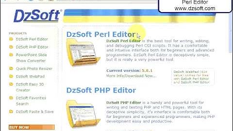 Perl Tutorial 1 - Active Perl, Perl Editor, Hello World