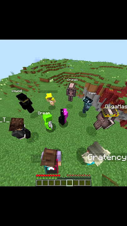 Minecraft manhunt with dream