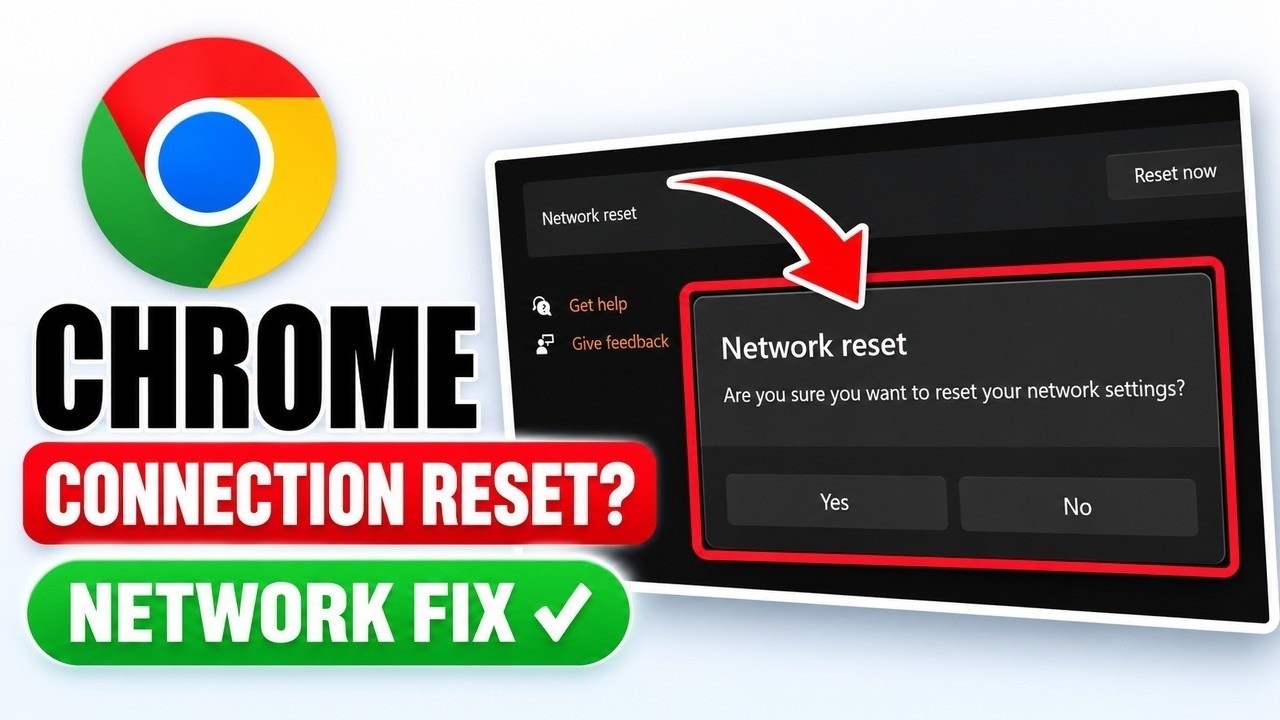 How To Fix ERR_CONNECTION_RESET on Google Chrome Browser in Windows 11 ...