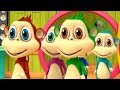 Pięć Mało Małpy | Polskie Piosenki Dla Dzieci | Five Little Monkeys | Little Treehouse Polsih