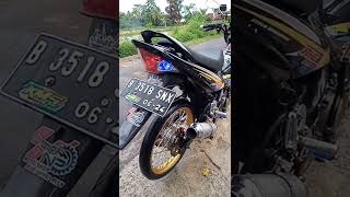 SATRIA FU PAKAI BAN CaCING #jimbotar #satriafu