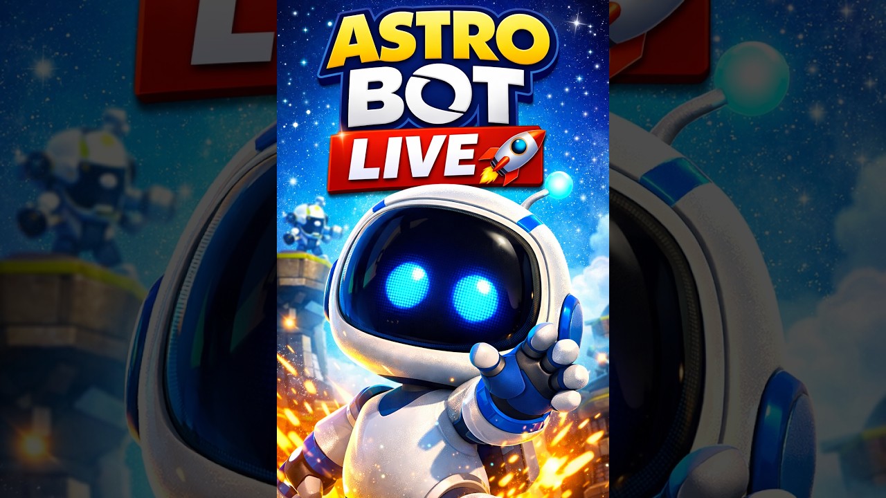 Astro Bot LIVE 🚀 PS5 Gameplay | Vertical Stream | Fun Platformer