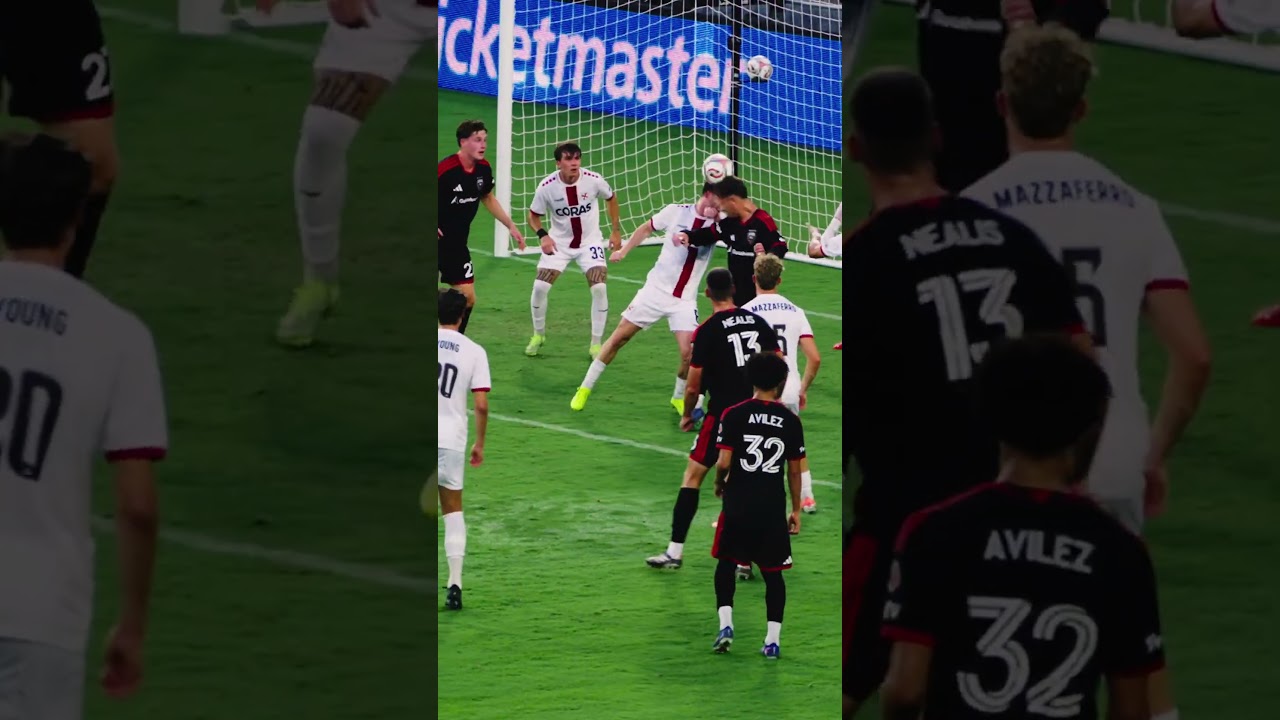 #27 with the finishing touch ✨ #DCUnited #Goal #Win #NikolaMarkovic #soccer #mls