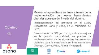 Proyecto final Herramientas digitales en la enseñanza