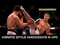 KARATE STYLE in UFC / Stephen Thompson Best Fights Highlights HD