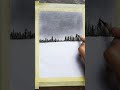 Super easy landscape drawingpencildrawing landscapepainting beginners