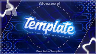 Blue intro Template I PZ CM3 I By » Ancroy 2D  I GIVEAWAY!!