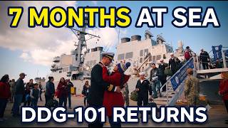 USS Gridley (DDG 101) Returns to Everett After 7-Month Deployment & Operation Southern Spear