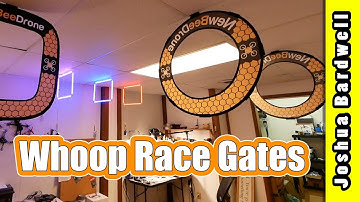Tiny Whoop Gates | RACEDAYQUADS NEWBEEDRONE TBS LED GATES