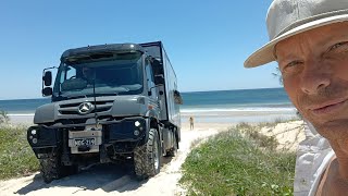Tyre Pressure Demo With a UNIMOG in Soft Sand. screenshot 3