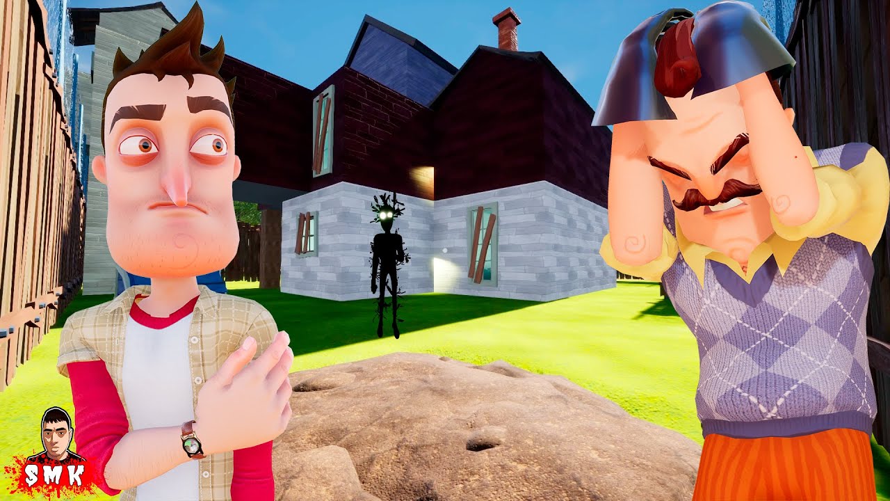 ШОУ ПРИВЕТ СОСЕД!ВОТ ЭТО ДОМ В КОНЦЕ!ИГРА HELLO NEIGHBOR ПРОХОЖДЕНИЕ МОДА Theodore Masters Peterson!