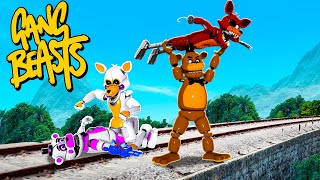 The ULTIMATE BATTLE of Freddys VS Foxy's in Gang Beasts!