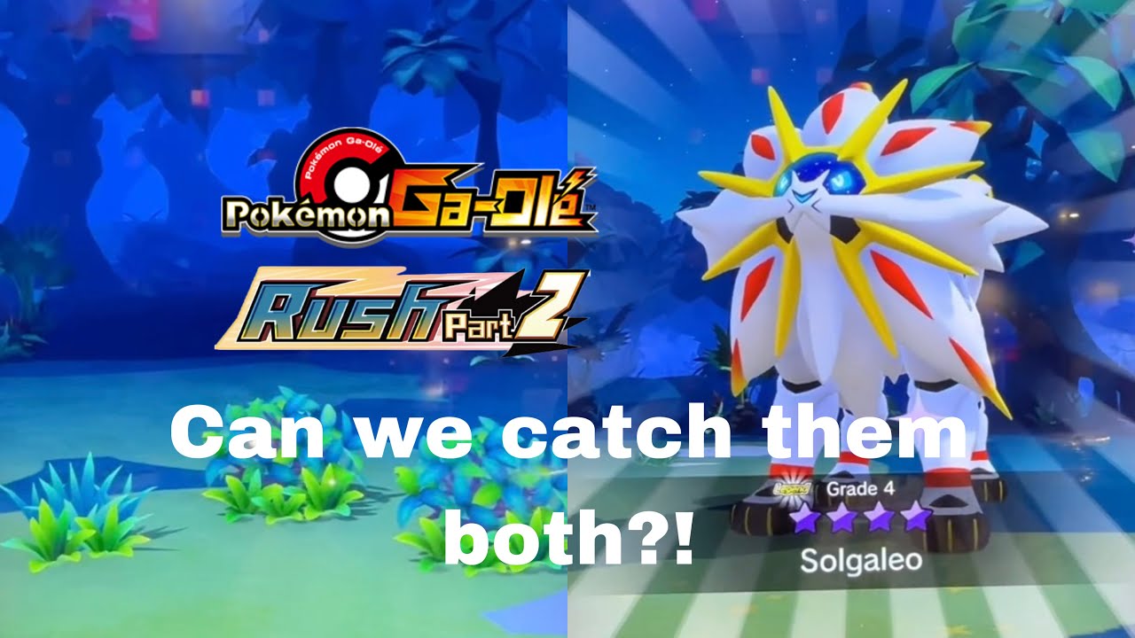 *A LUCKY SOLGELEO APPEARS!!! A 4 STAR IN THE BUSHES?!* Pokemon gaole