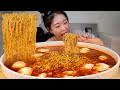 ASMR 순두부진짬뽕은 그냥 진짬뽕이에요😳 라면 8개 먹방:) I'll add tofu to ramen and eat 8 servings MUKBANG