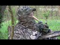Turkey Head Stuck in Decoy- Tennessee Turkey Hunt with Tim Herald and Lee Britt