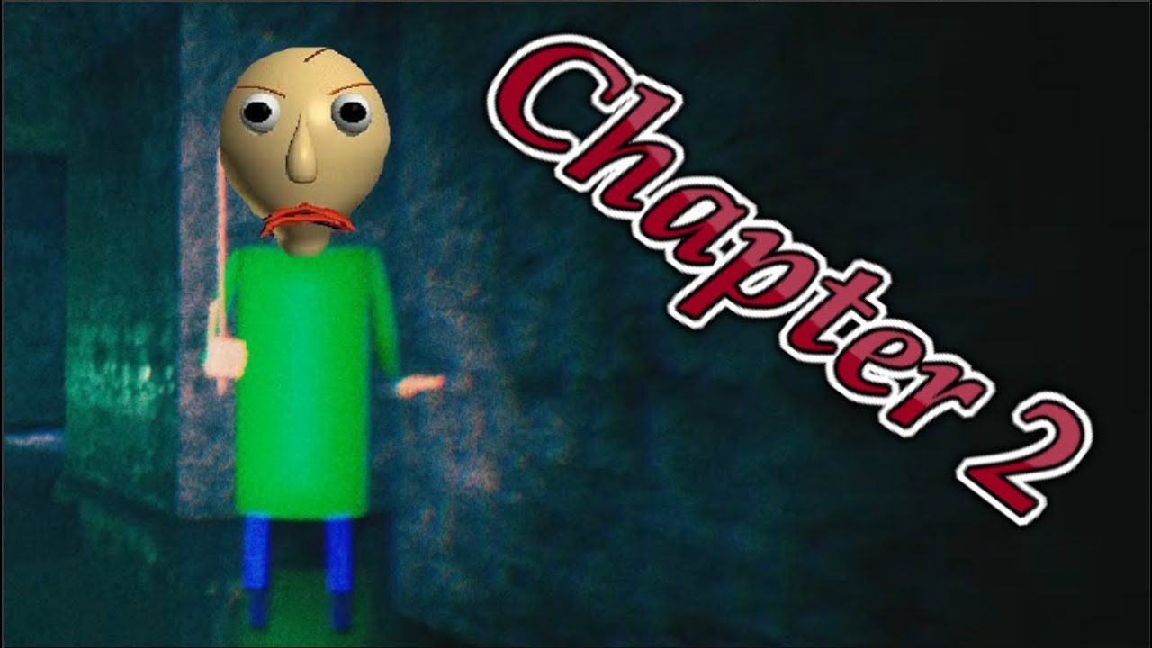 TRAPPED IN BALDIS BASEMENT!! - Baldi's Unreal Basics Chapter 2 - YouTube