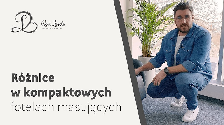 Różnice w kompaktowych fotelach masujących - vlog #7