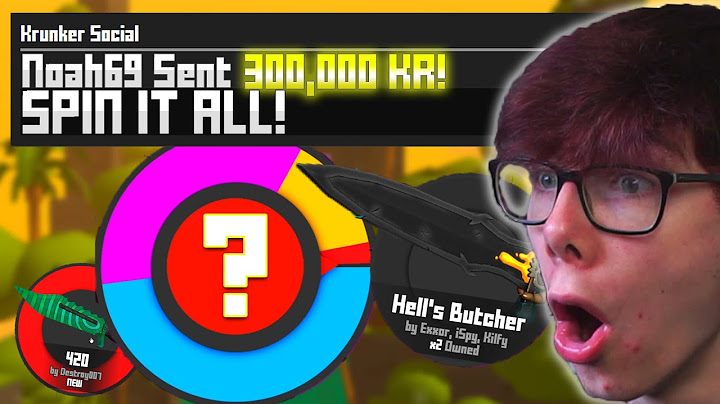 A Viewer Sent me 300,000KR to Unbox in Krunker Season 5!