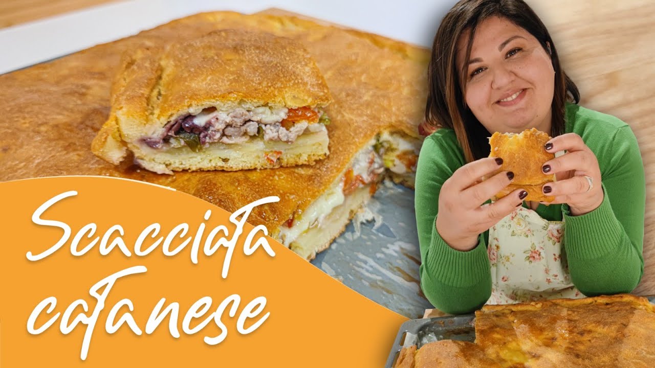 Scacciata Catanese - Ricetta Natalizia | Morsi di Sicilia - Valeria Raciti