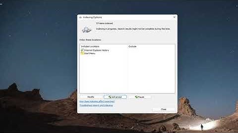 How To Rebuild and Fix Search Index In Windows 11 - Increase Search Speed