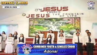 Miniatura de vídeo de "JMCIM | Adonai | Combined Youth & Singles Choir | April 1, 2020"