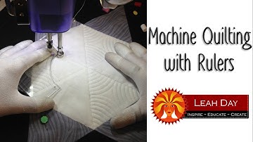 Machine Quilting with Rulers