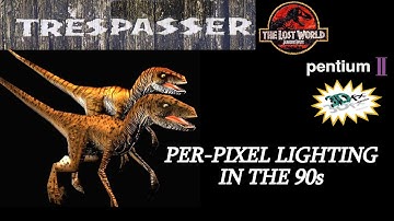 Software-rendered Normal Mapping in Trespasser (1998)!  — Pentium II 400 MHz & 3Dfx Voodoo 2 PC