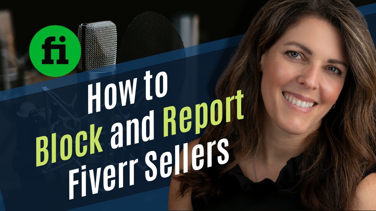 💚How to Make Money with Voice Overs on FIVERR | How to Block and Report ...
