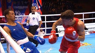 Round of 16 (63kg)  McCORMACK Luke (ENG) vs DE LOS SANTOS Leonel (DOM) /AIBA World 2019