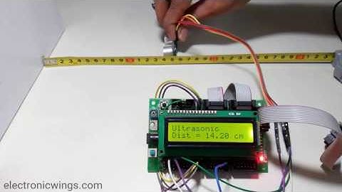 Distance Measurment Using Ultrasonic HC SR04