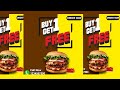BUY 1 GET FREE || BURGER MENU DESIGN || Graphic Designs || #amazinggraphic360