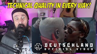 SINGER REACTS TO RAMMSTEIN DEUTSCHLAND | REACTION