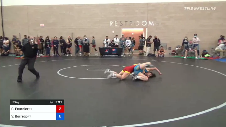 53 Kg Round Of 16 - Camille Fournier, TX Vs Victor...