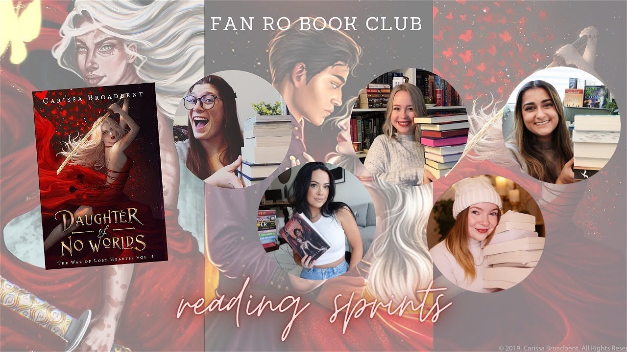READING SPRINTS 📚 | Daughter of No Worlds by Carissa Broadbent | FanRo